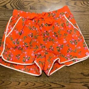 Choral Floral Shorts NEW WITH TAGS